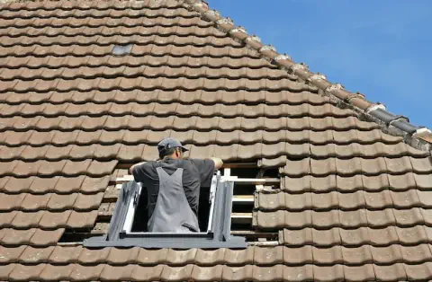 Pose de velux - Bellevigne